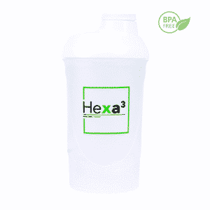 Shaker Hexa3 Blanc 600ml