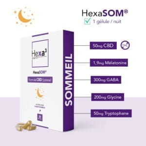gélules CBD pour dormir HexaSOM