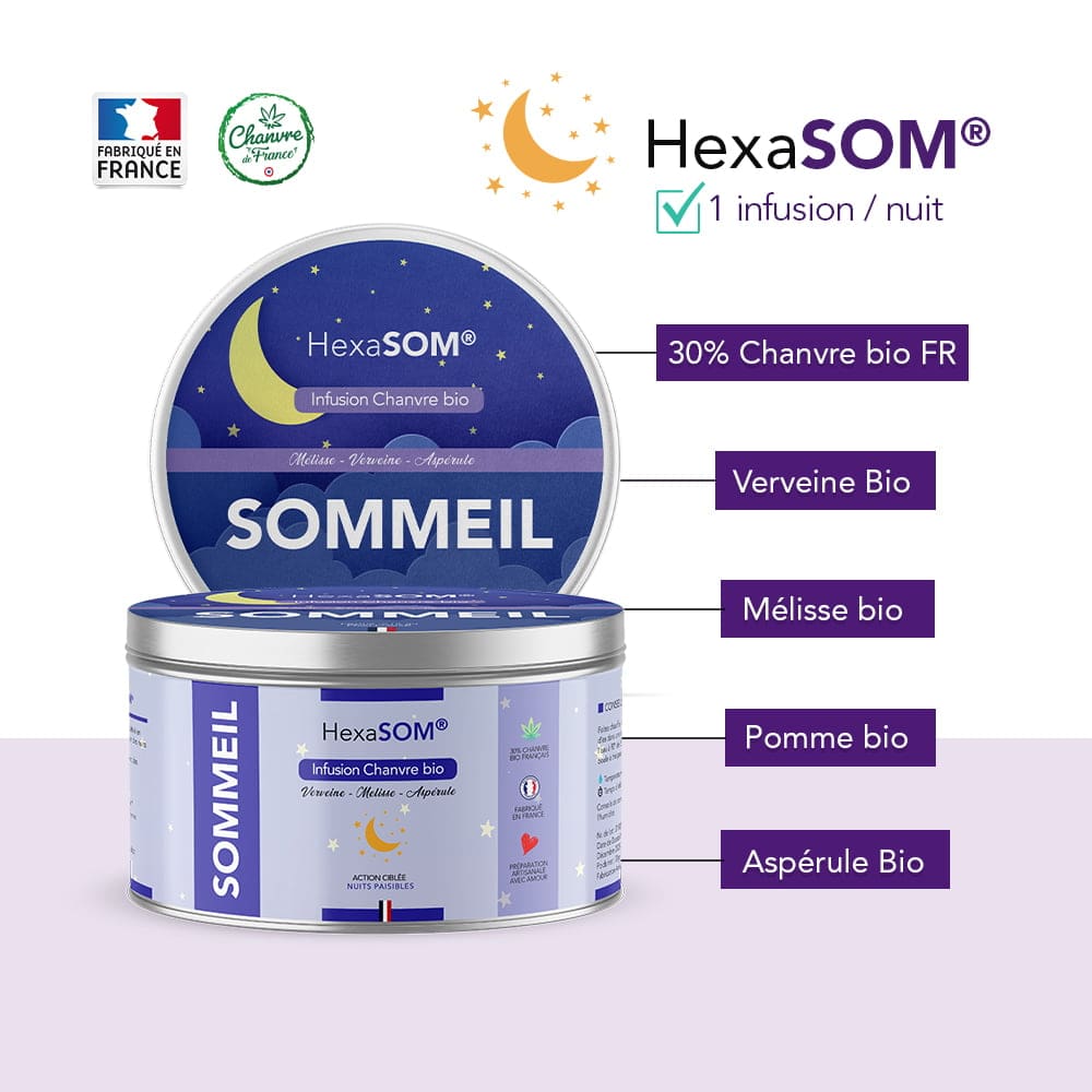 infusion CBD chanvre bio sommeil