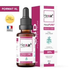 Huile CBD 20% Full Spectrum 30ml Hexa3