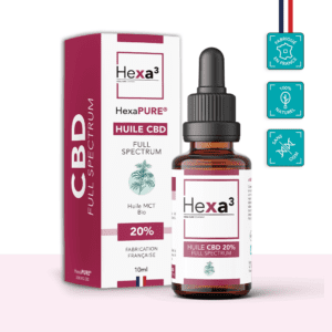 Huile CBD 20% Full Spectrum 10ml Hexa3