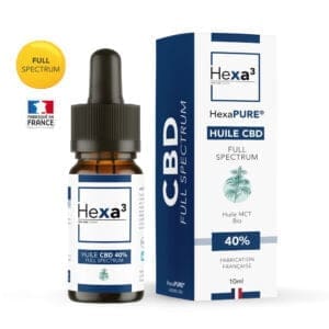 Huile CBD 40% Full Spectrum 10ml Hexa3