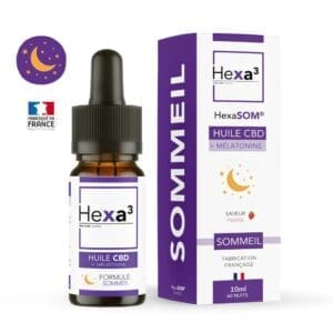 Huile CBD Sommeil 40 nuits HexaSOM Hexa3