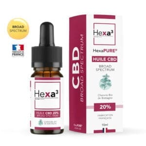 hule cbd 20% broad spectrum chanvre bio hexa3