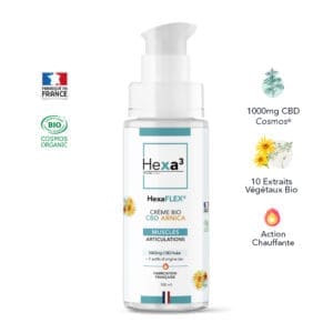 crème cbd arnica bio fabriqué en france douleurs muscles et articulations