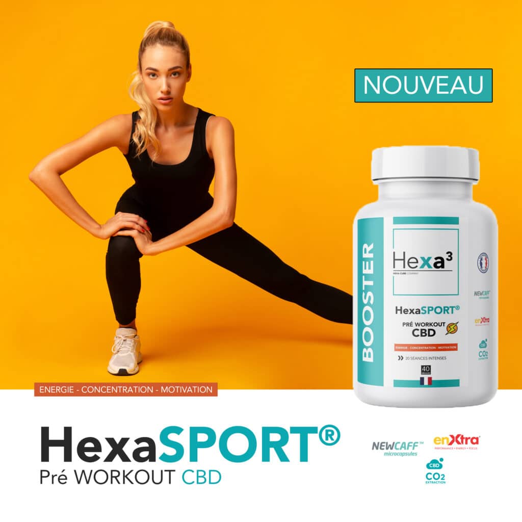 booster pré workout cbd sport