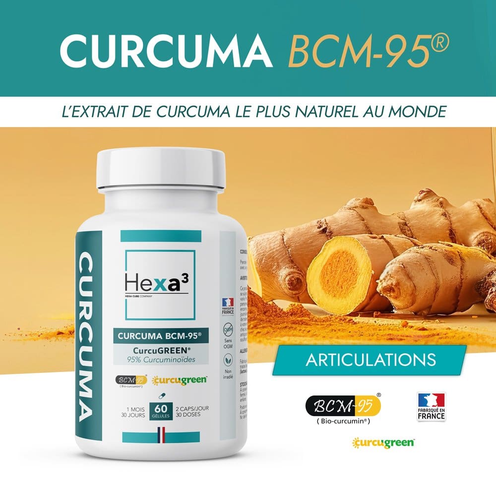 curcuma bcm-95, de nombreux bienfaits