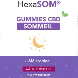 Echantillon de Gummies Sommeil HexaSOM