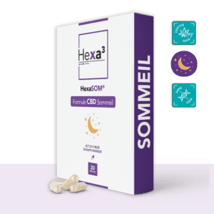 gélules cbd sommeil hexasom hexa3 cbd pour dormir