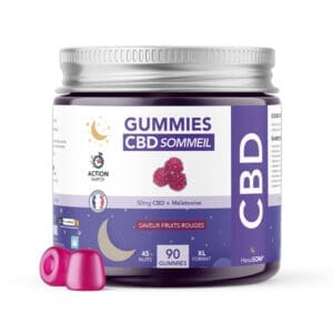 Gummies CBD Sommeil 45 nuits HexaSOM® Hexa3